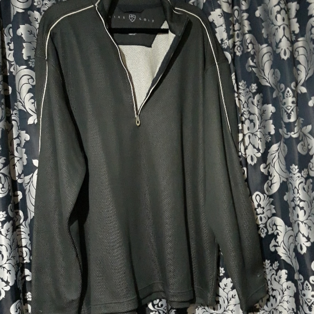 Mens Nike Golf Drifit 1/4 Zip Jacket